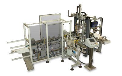 AMI Systems – Product Feature: CE-GRT – Carton Erector with Gantry Robot Loader